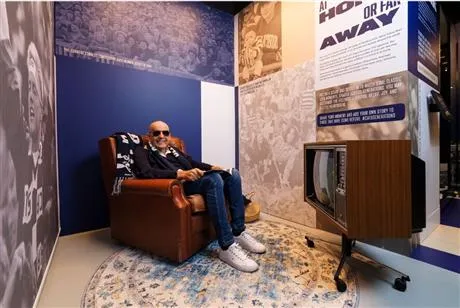 image of man sitting in seat