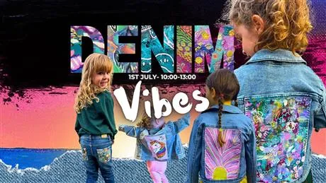 Denim Vibes Image of denim vibes with children in their denim clothing