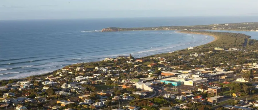 Ocean Grove areal image Ocean Grove areal image