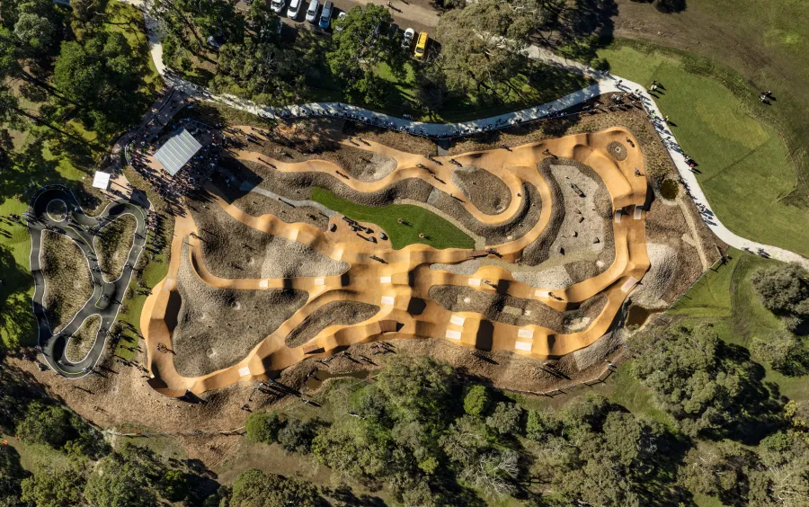 Ocean Grove District Ride Centre drove view