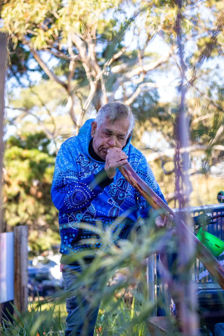 Traditional owner Michael