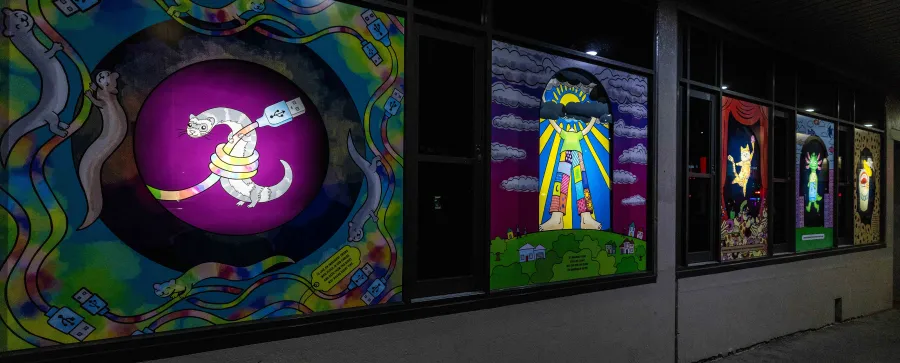 Illuminated windows