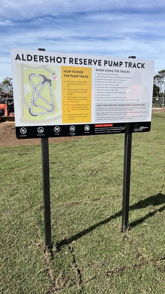 Aldershot Reserve Bike Rules