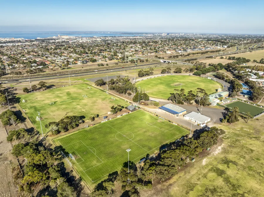 Myers reserve from the air