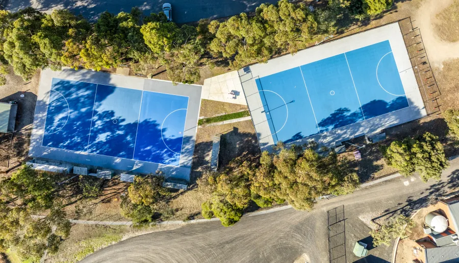Myers reserve netball courts