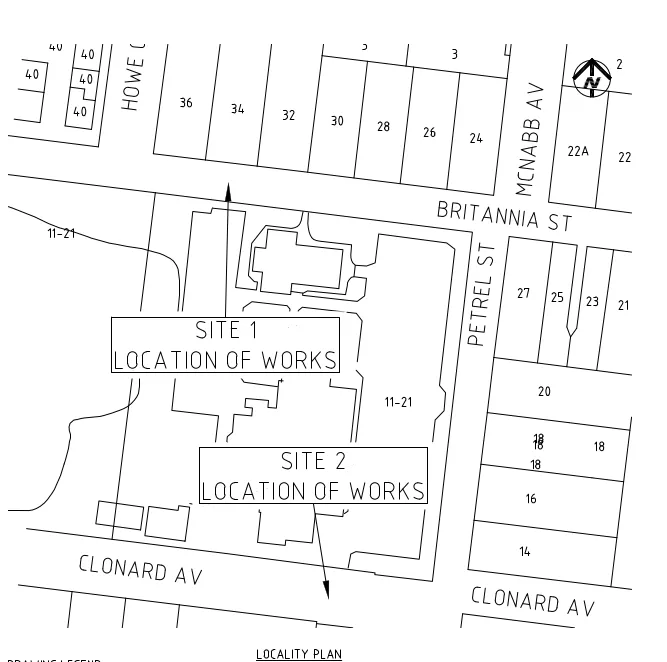 Location of Works