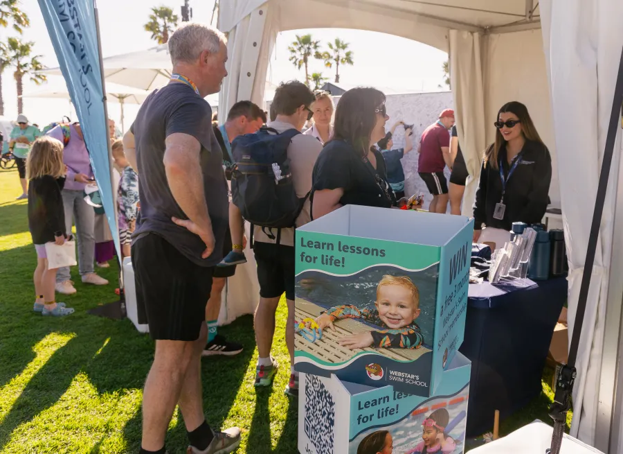 Geelong Running Festival activation for Swim Sport & Leisure