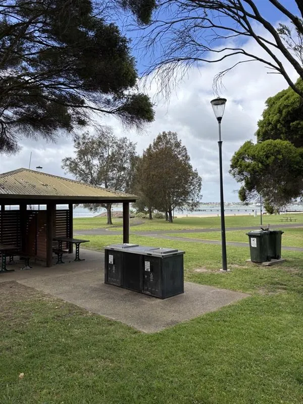 Rippleside Park's 4th BBQ and picnic area