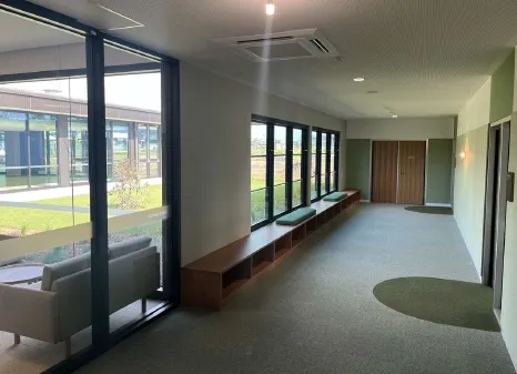 Kindergarten Link and Courtyard