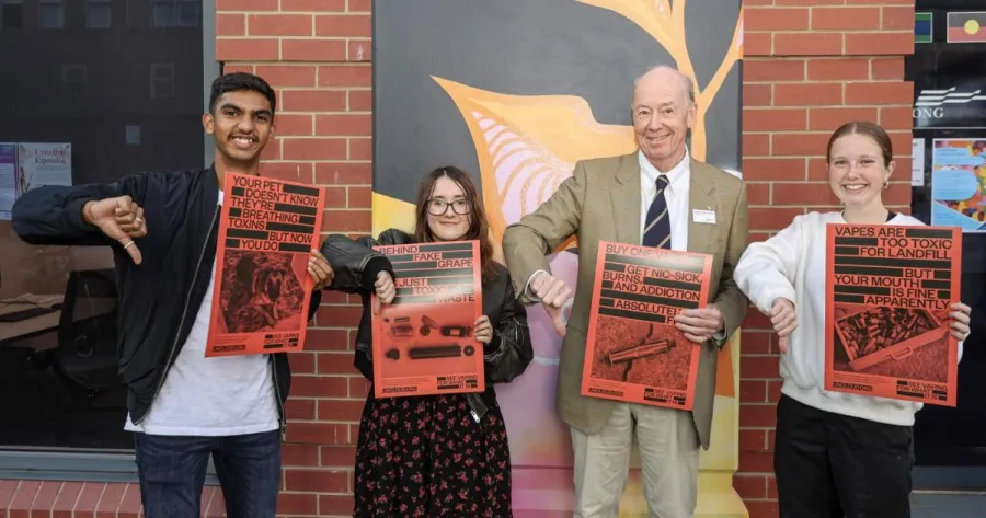 Local Students join forces to tackle vaping harms