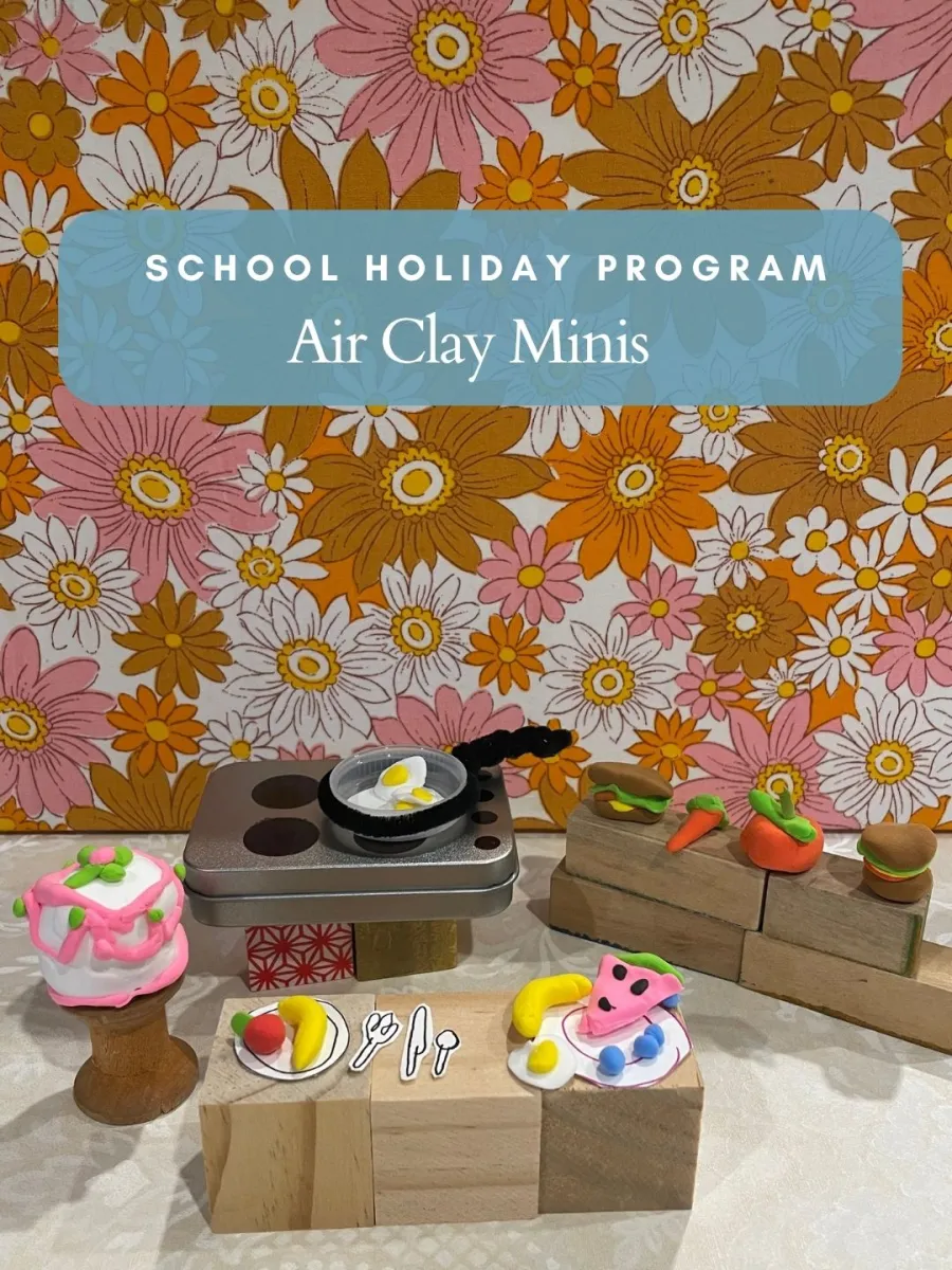 An image of an air clay mini kitchen scene