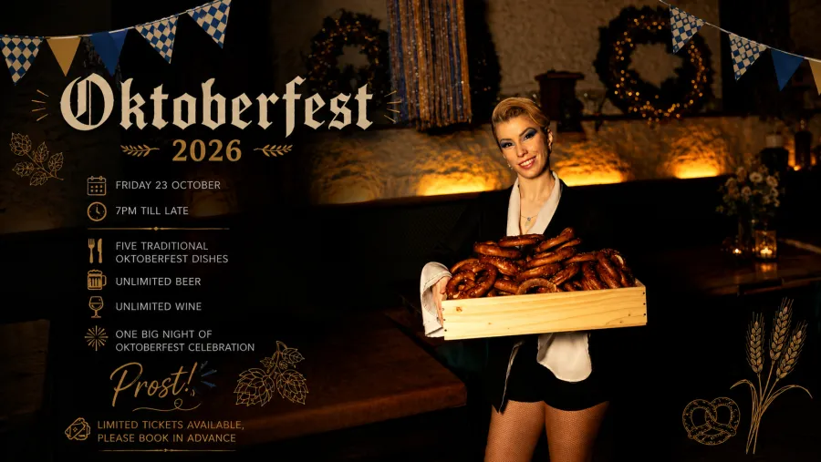 Image of lady at Oktoberfest description