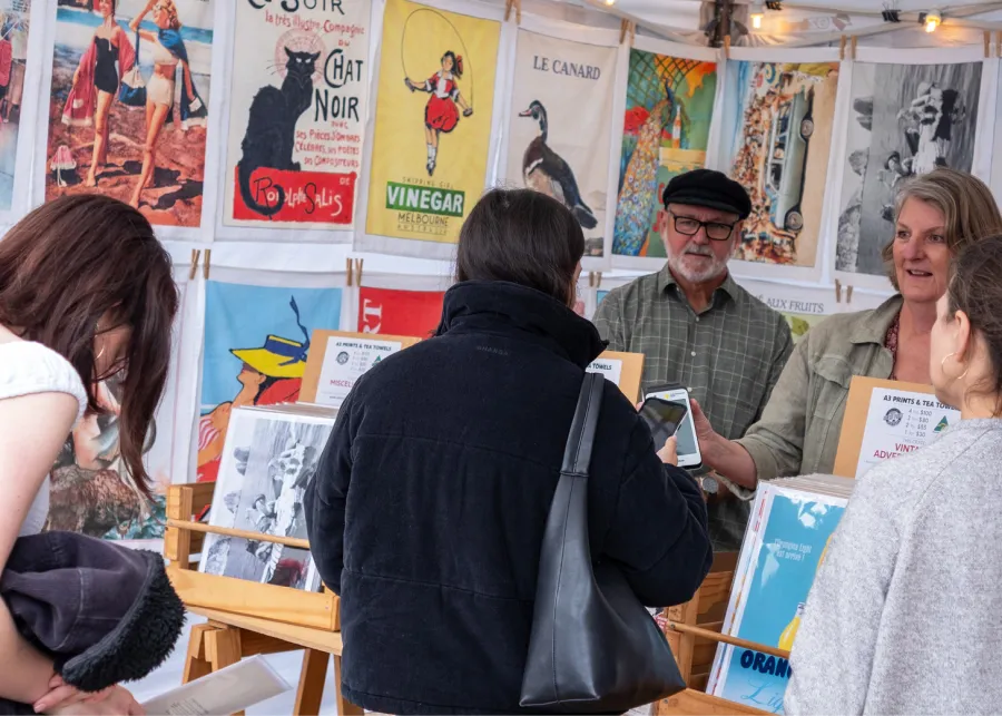 Over 50 Market Stalls