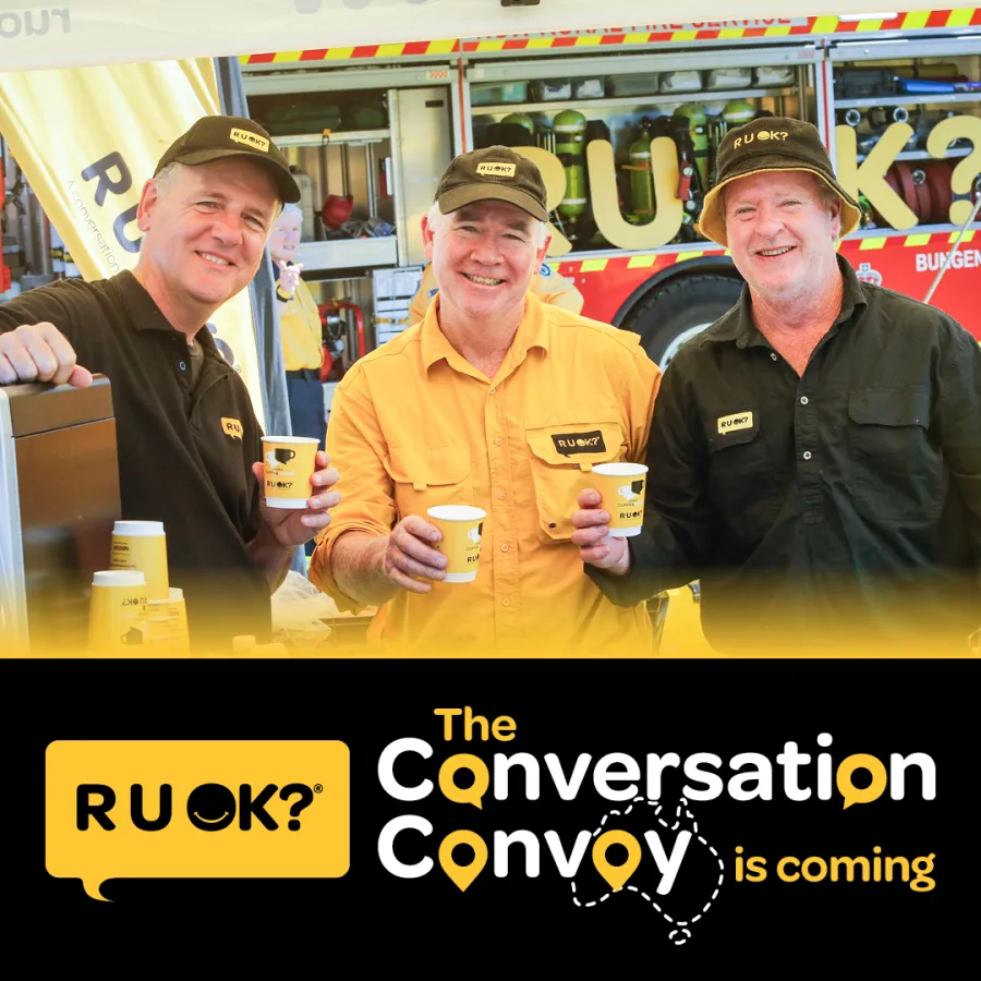 R U OK? Conversation Convoy Cuppa R U OK? Conversation Convoy Cuppa