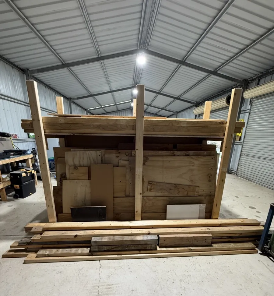 Inside the Shed