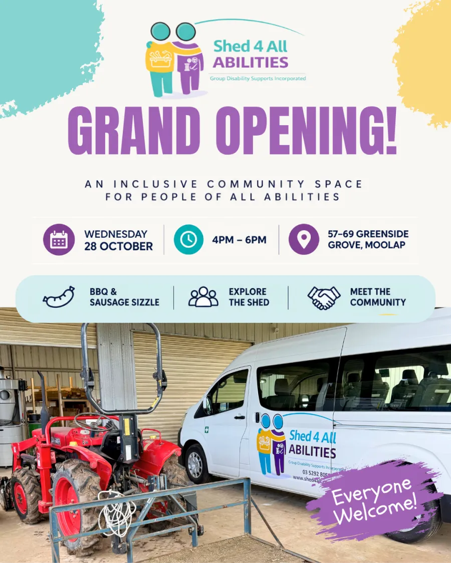 Flyer for Grand Opening