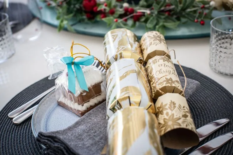 Christmas Lunch place setting