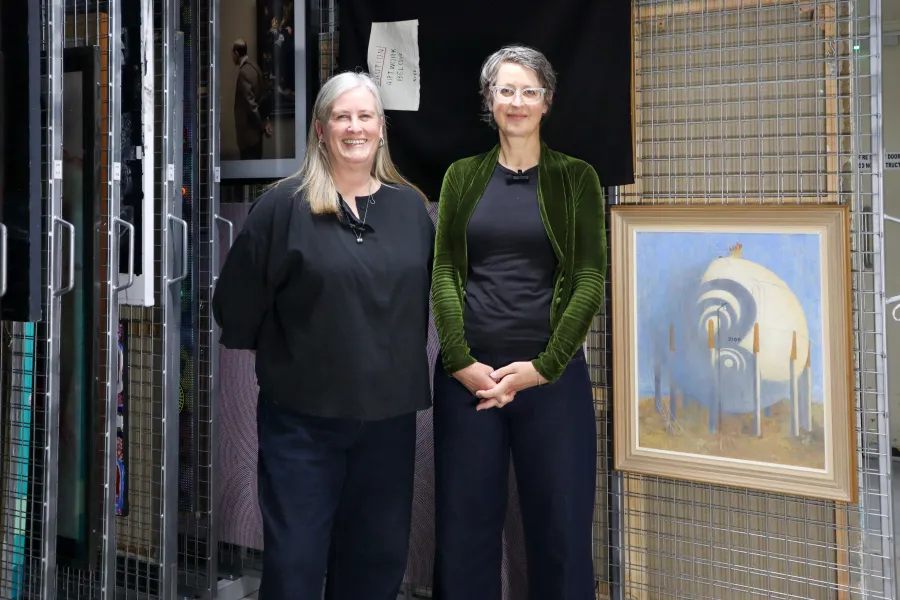 Kirsty Grant and Alisa Bunbury, Geelong Gallery 2026, Photo © Geelong Gallery