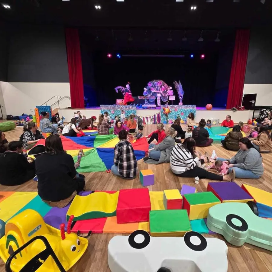Image of Book Week with the kids having fun