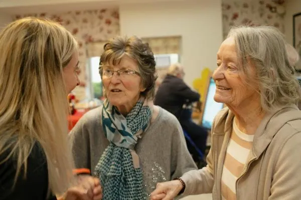Group of women chatting