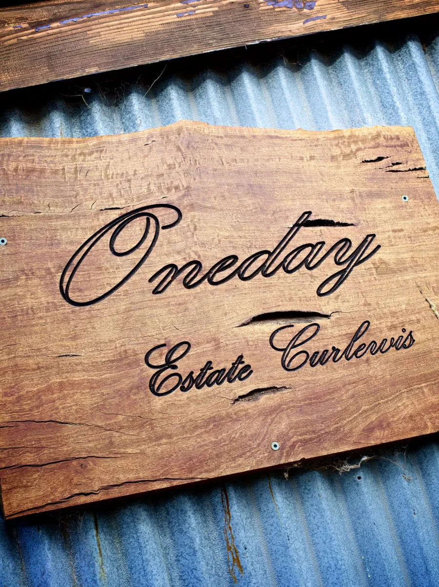 Welcome to Oneday Estate Winery Image of words Welcome to Oneday Estate Winery