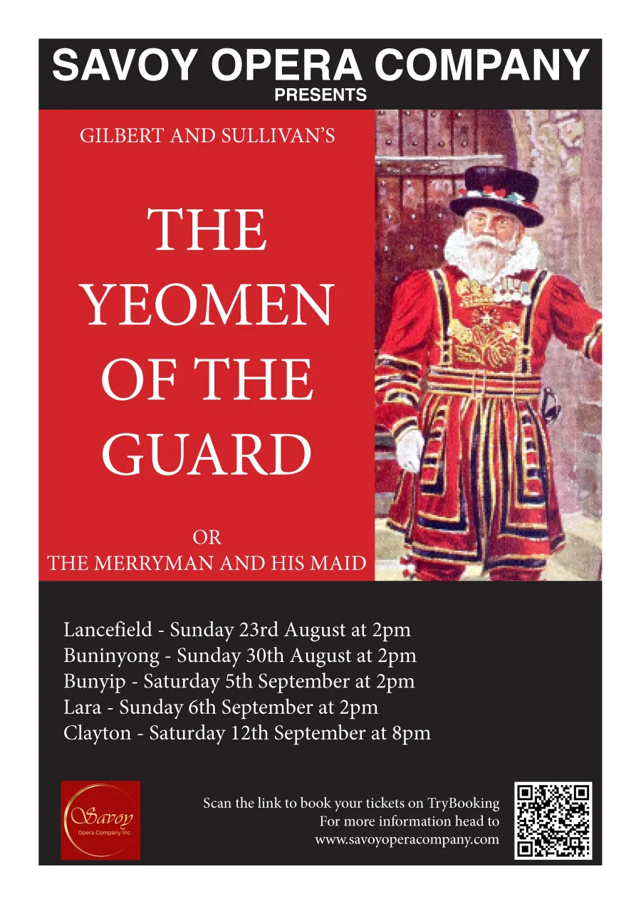 Yeoman of the Guard flyer