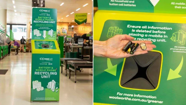 It's easy to recycle your old batteries