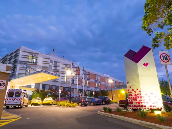Barwon Health - University Hospital Entrance