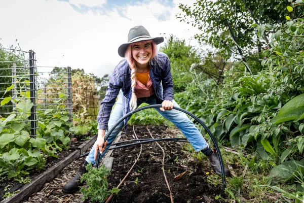 Hannah Moloney, presenter of ABC Television's Gardening Australia