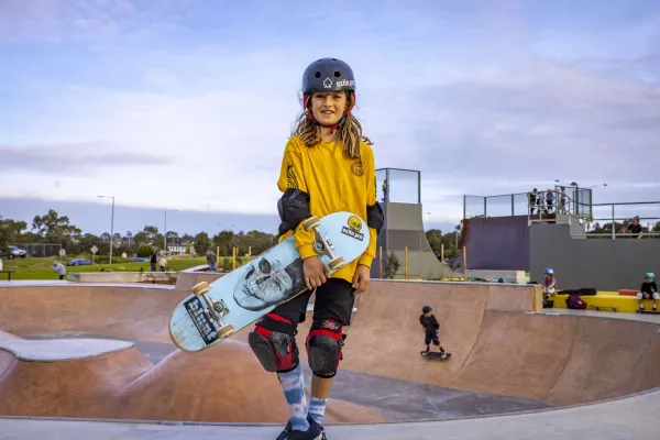 Addis O'Loughlin at Waurn Ponds Skate Park