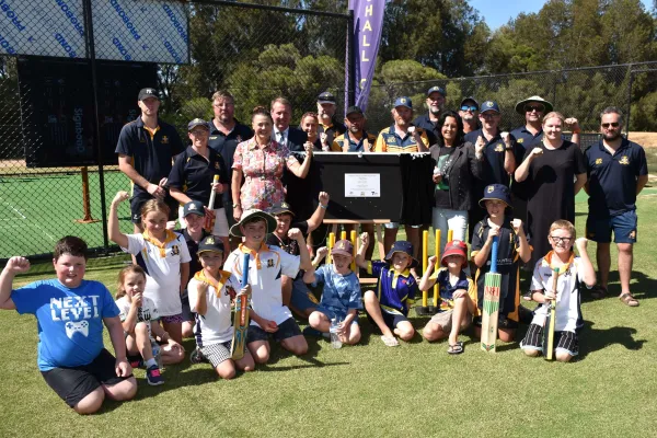 Howzat! New training facility for Marshall Cricket Club