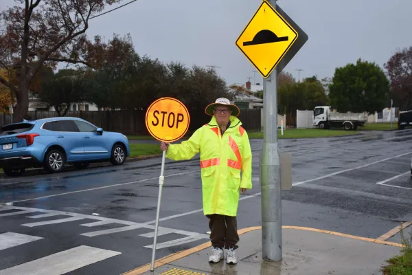 School Crossing Supervisor John Carey has been nominated for the School Crossing Victoria Supervisor of the Year Award 2024. 