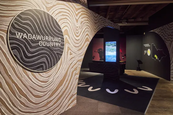 On The Land exhibition at the National Wool Museum.