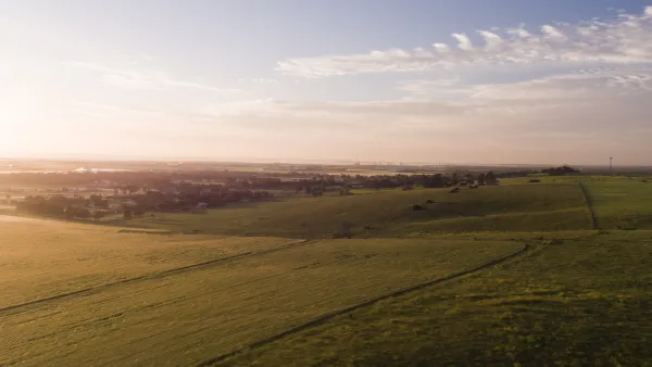  View from proposed Northern Geelong growth area looking toward Geelong.