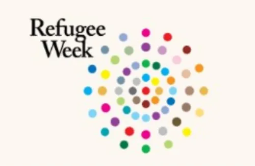 Refugee week logo Refugee week logo