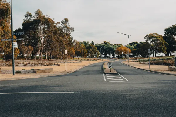 Road in Geelong Road in Geelong