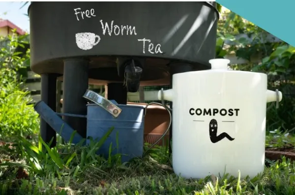 Worm farm for compost worm farm