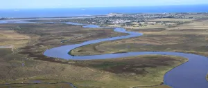 Connewarre looking toward the Barwon Heads township