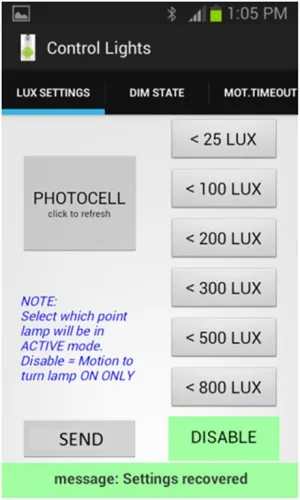 Caronlab LED Control App
