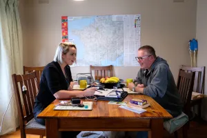 Aged and Disability Services Care Manager and Client