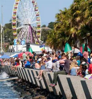 Ccr Crowds Enjoying The Waterfront - Greater Geelong: A Clever and Creative Future
