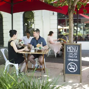 Outdoor dining - smoking bans 2
