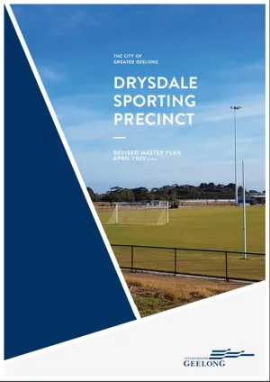 Drysdale Sporting Precinct Master Plan - Cover