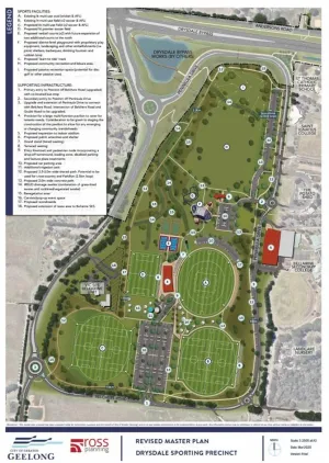 Drysdale Sporting Precinct Master Plan - Landscape Plan