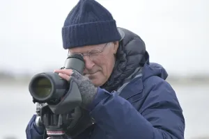 Geelong Field Naturalist Craig Morley at Sparrovale Reserve