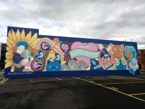 Geelong Illustrators Mural 