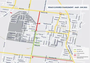 Roads open and closed in Charlemont from March to June 2023