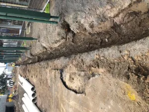 Installing new stormwater