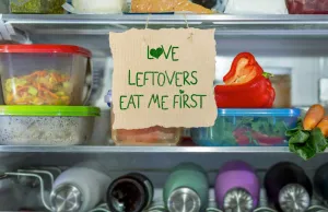 Food waste leftovers