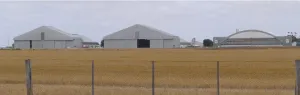 ACS - Existing aircraft hangers at Avalon Airport